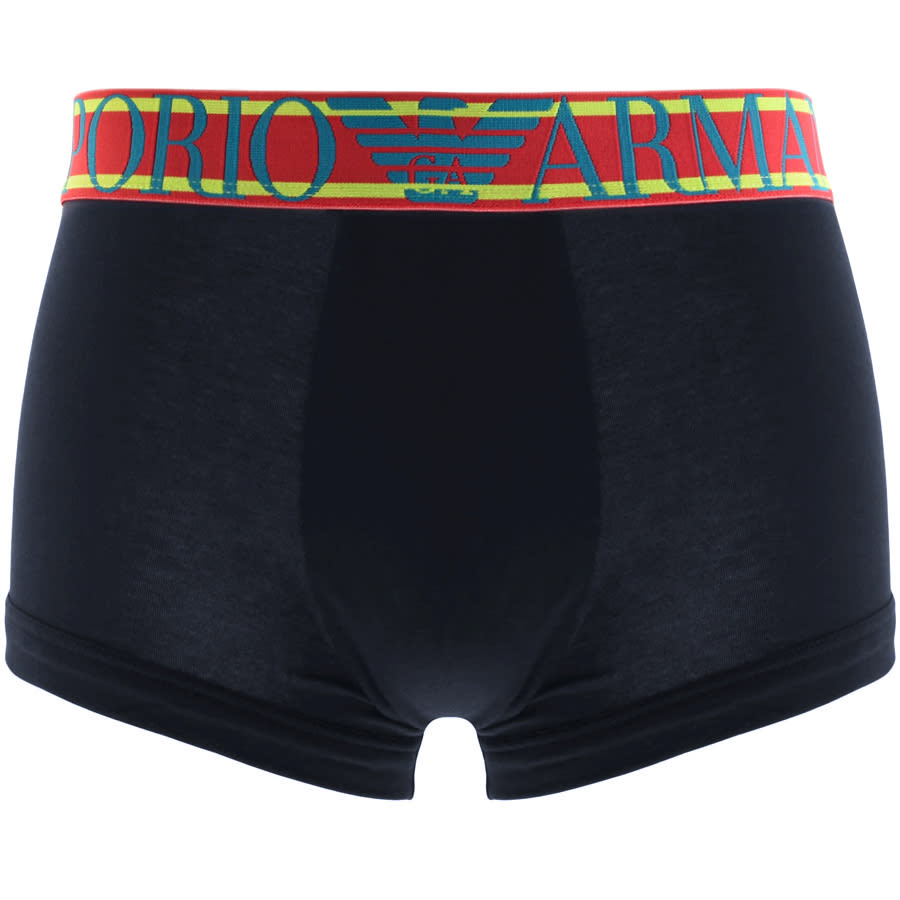 Alternative Image for ProductEmporio Armani Underwear Stretch Trunks Navy1